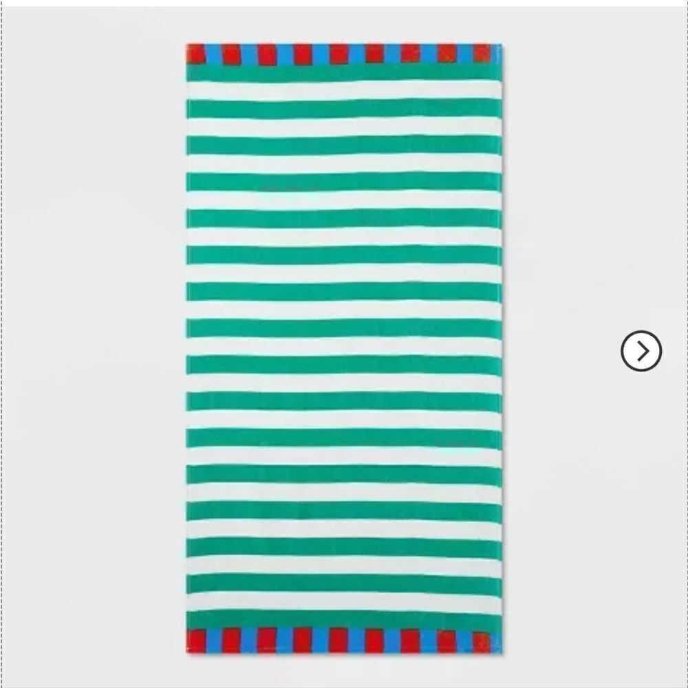 Warm Striped Beach Towel - Sun Squad™